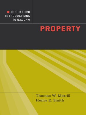 cover image of The Oxford Introductions to U.S. Law